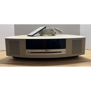 COPY - Bose Wave Radio CD Player AWRCC2  - Platinum White with Bluetooth Adapter